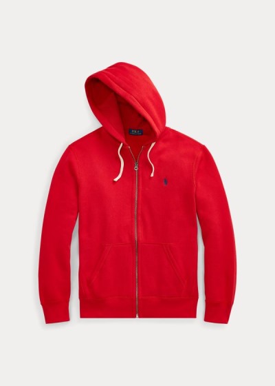 Men's Polo Ralph Lauren Cotton-Blend-Fleece Hoodies | 073586AMG